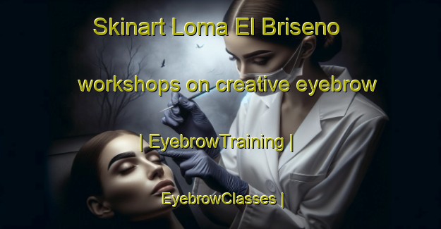 Skinart Loma El Briseno workshops on creative eyebrow | EyebrowTraining | EyebrowClasses | SkinartTraining-Mexico